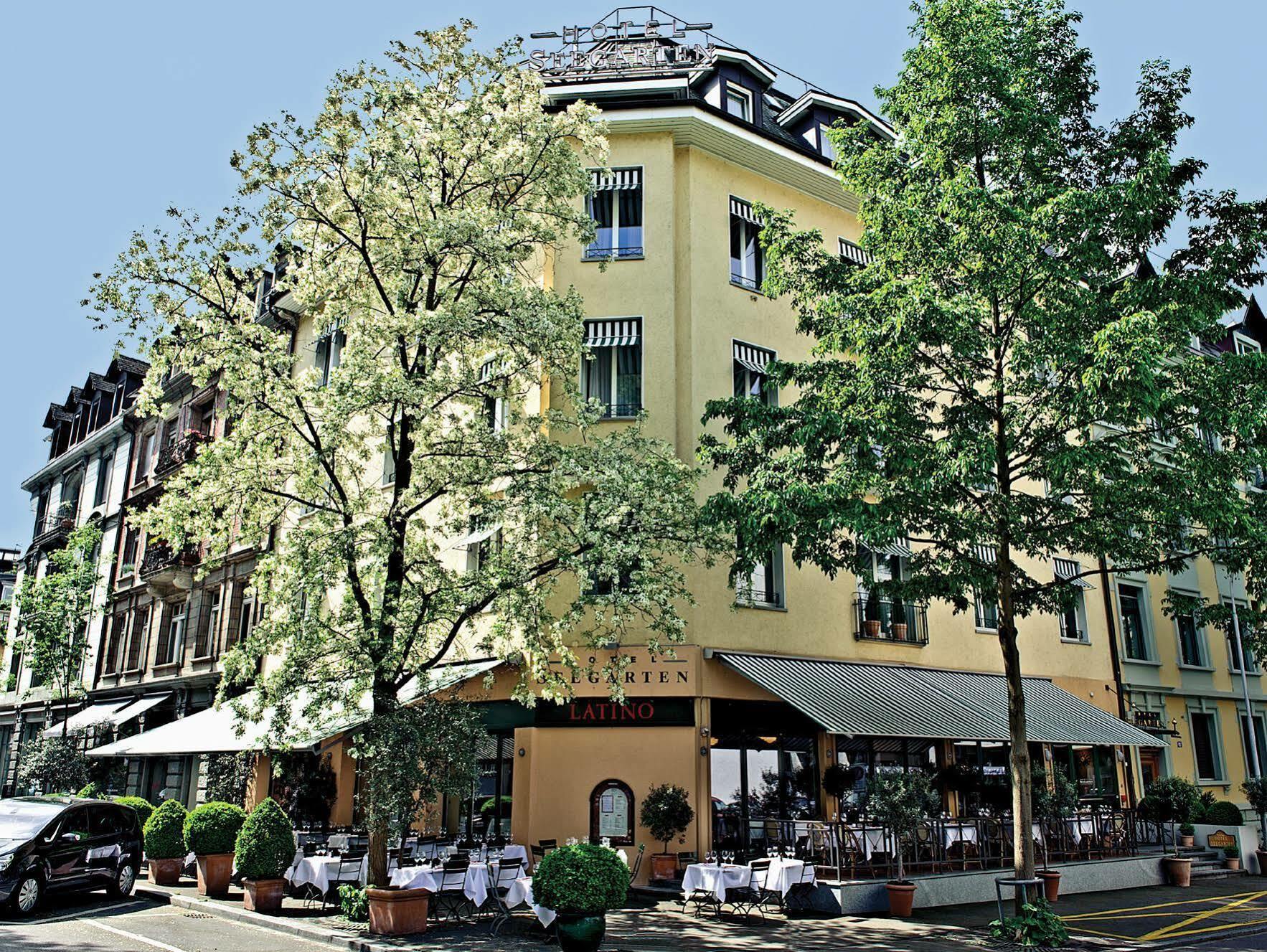 Boutique Hotel Seegarten Zúrich Exterior foto